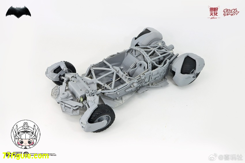 喜玩社 Play Club 1/12 ジャスティス・リーグ バットモービル