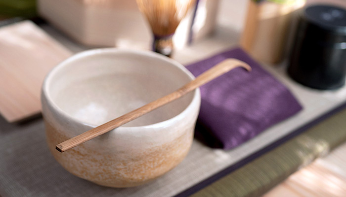 八宝茶箱 ｜自流に抹茶を愉しむ檜の箱