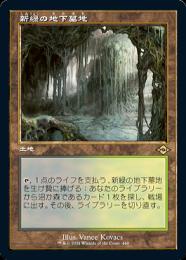 MTG 新緑の地下墓地 ドラゴンスケイルfoil MTG 新緑の地下墓地