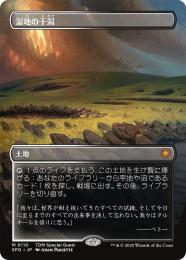 MTG 湿地の干潟/ Marsh Flats ドラゴンスケイルFOIL 日本語 湿地の干潟