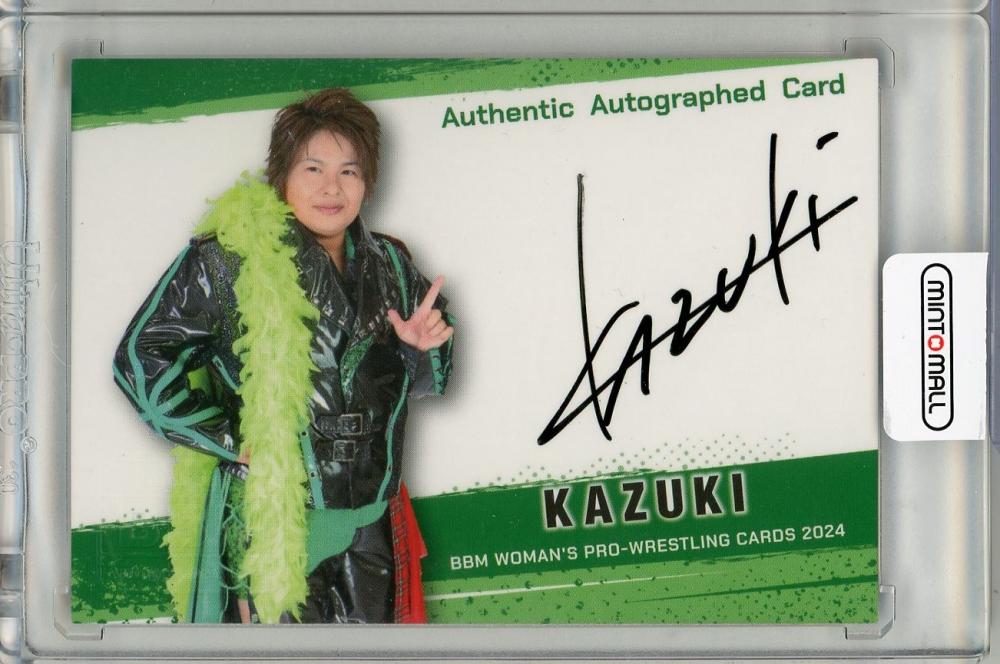 2022 BBM 荒井優希 女子プロレス ルーキー 直筆サインカード 45枚限定