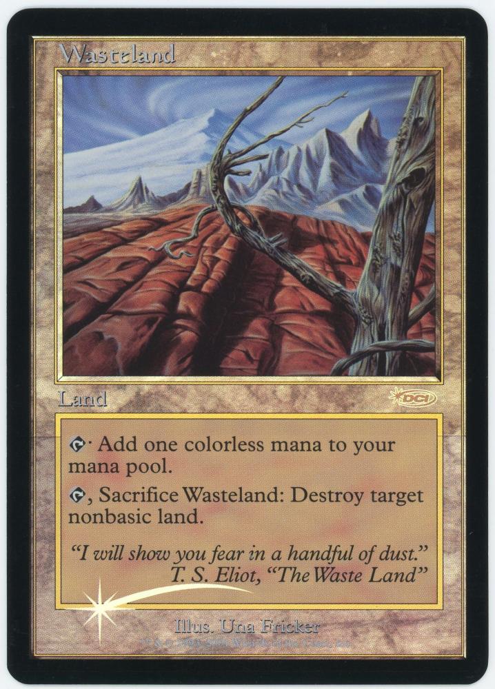 MTG 不毛の大地/Wasteland FOIL