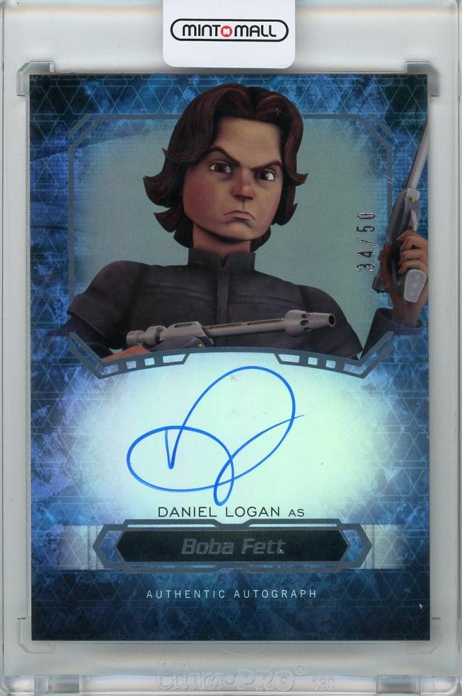 スターウォーズ ボバフェット ダニエルローガン 直筆サインポート