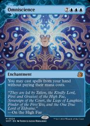 MTG 全知 英語版 コンフェッティfoil 全知 コンフェッティfoil 英語版