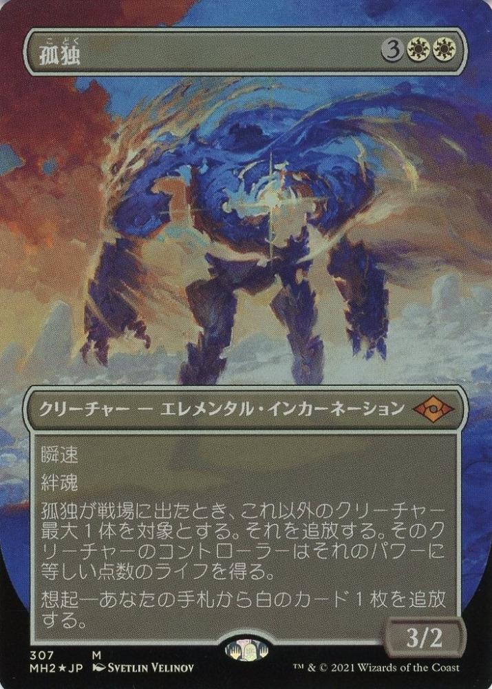 孤独ボーダーレス2枚