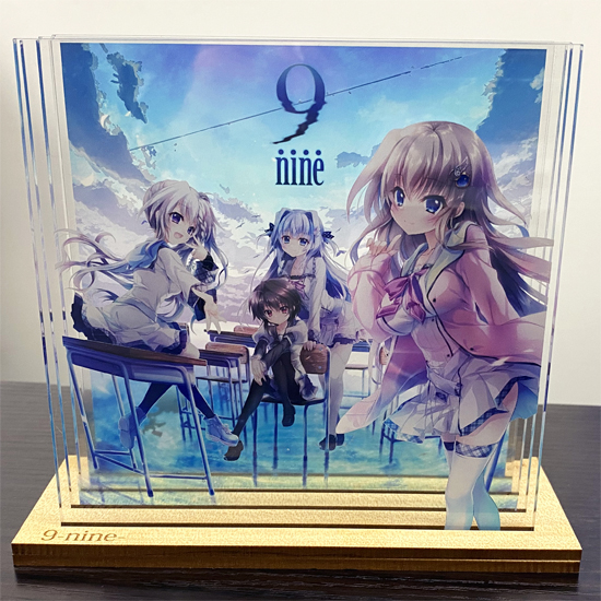 9-nine- ラバーマット ラバーデスクマット 9-nine- ラバーマット