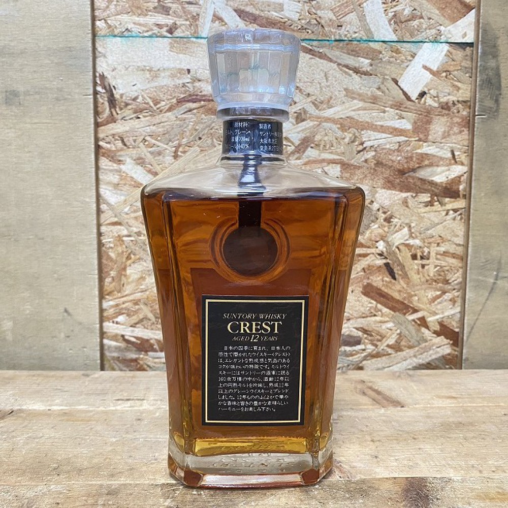 サントリーウイスキーCREST12年 43% 700ml サントリー クレスト 12年