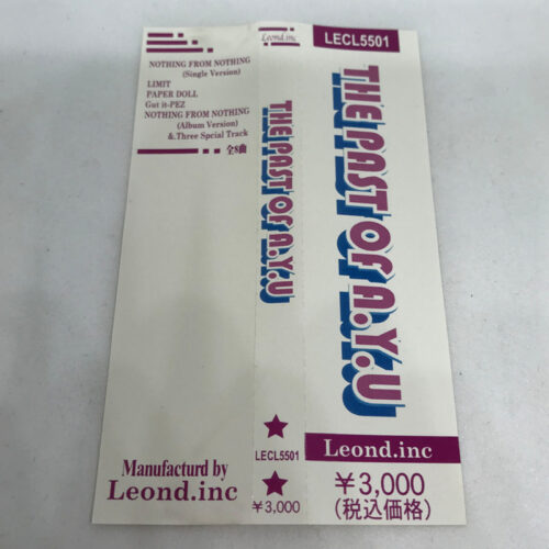 浜崎あゆみ / The Past Of A.Y.U（コピー盤） | 90年代の日本語ラップ