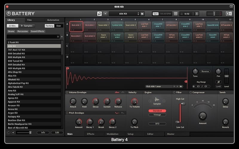 Native Instruments Battery 4レビュー 使い方&おすすめプリセットを