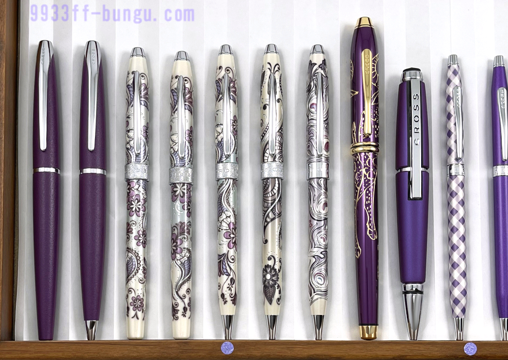 2024年1月までのコレクション】370本以上！紫色の高級筆記具リスト一挙