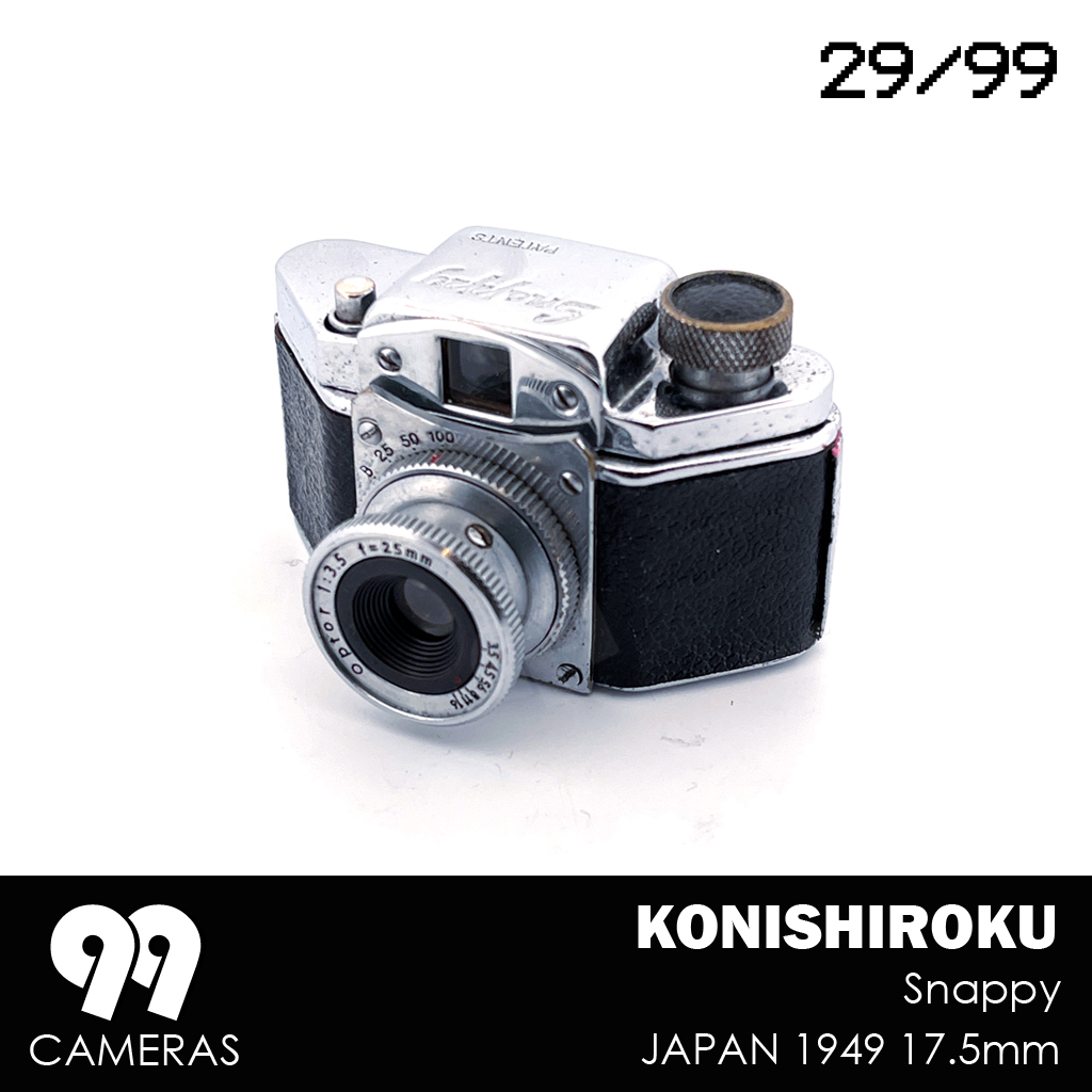 29 Konishiroku Snappy Police pocket camera - Paris Camera Museum