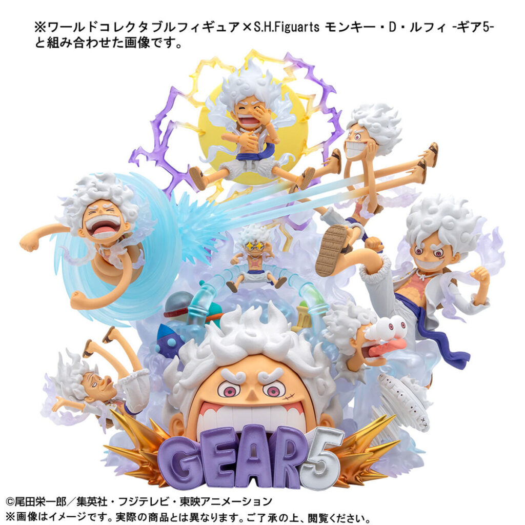 ワンピース』ギア5の“最強版”ジオラマフィギュアが誕生！全可動