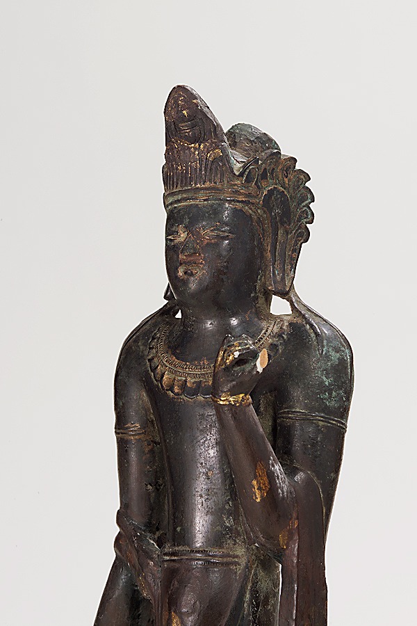 銅造 聖観音菩薩 立像 懐中仏 旅仏 仏教美術 ColBase 銅造 聖観音菩薩