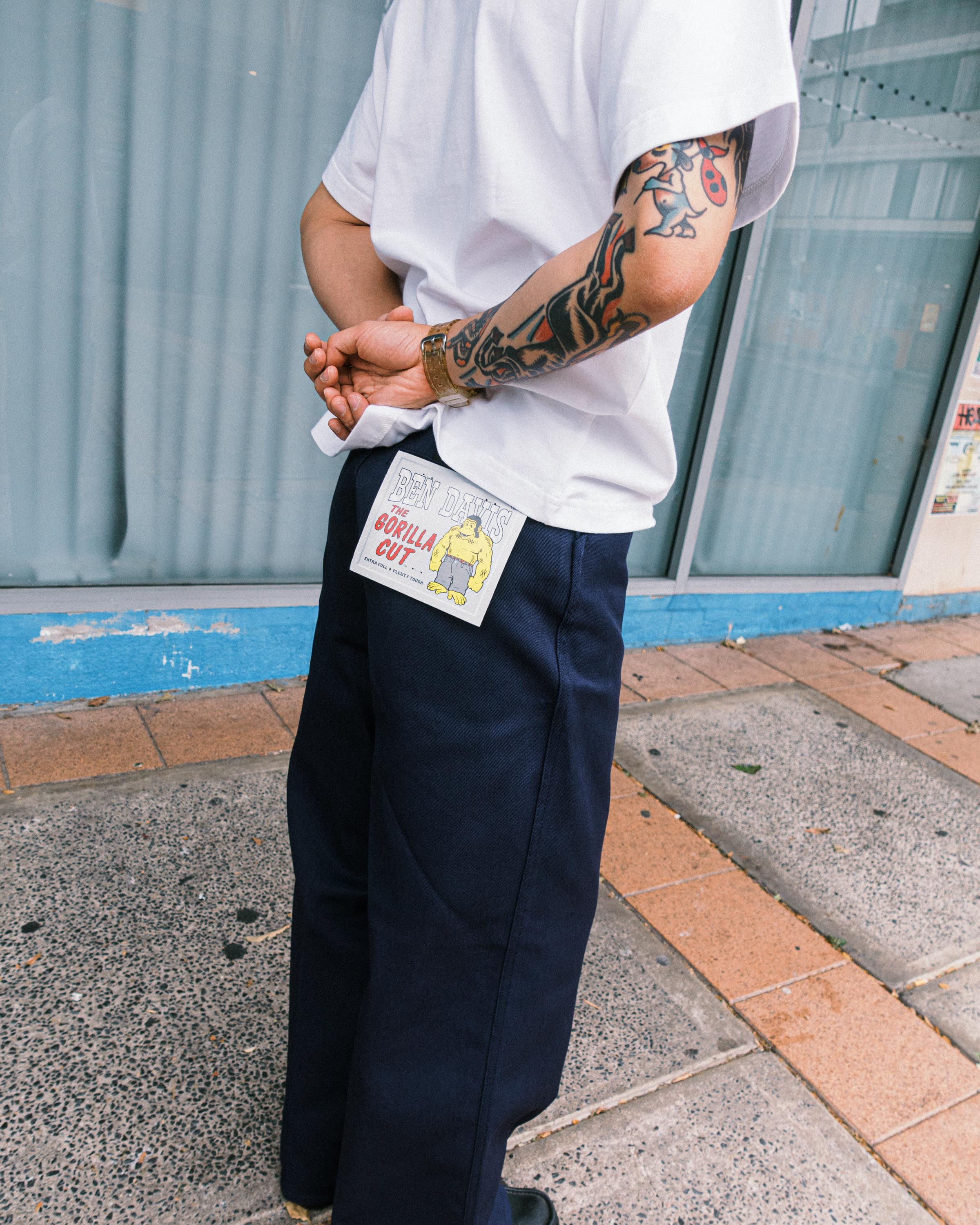 Ben Davis - Gorilla Cut - Navy – 108WAREHOUSE