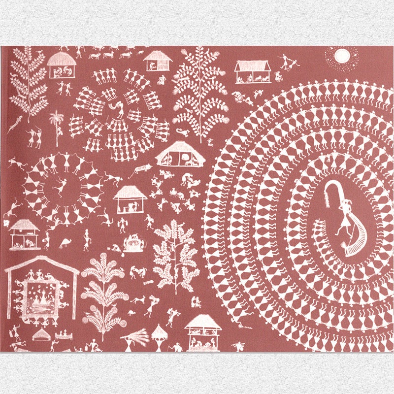 図録『インドの先住民族ワルリーの絵画・自然と共生の芸術世界