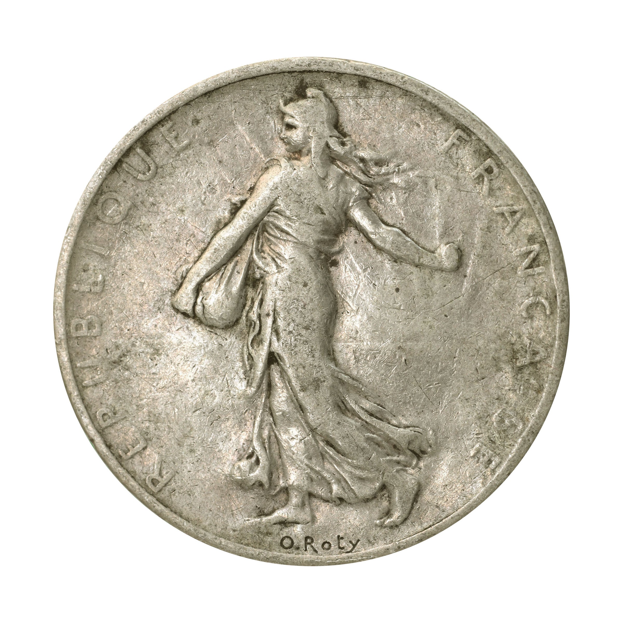 フランス 1898年 1フラン 銀貨 France 1 Franc silver | コレクション