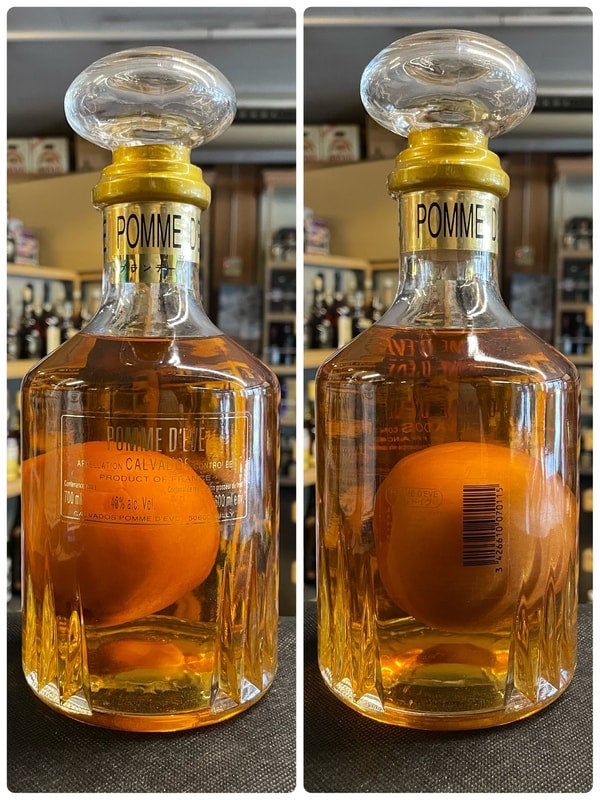 700ml 40% フランス ポムドイヴ クリスタルフルーツ カルヴァドス