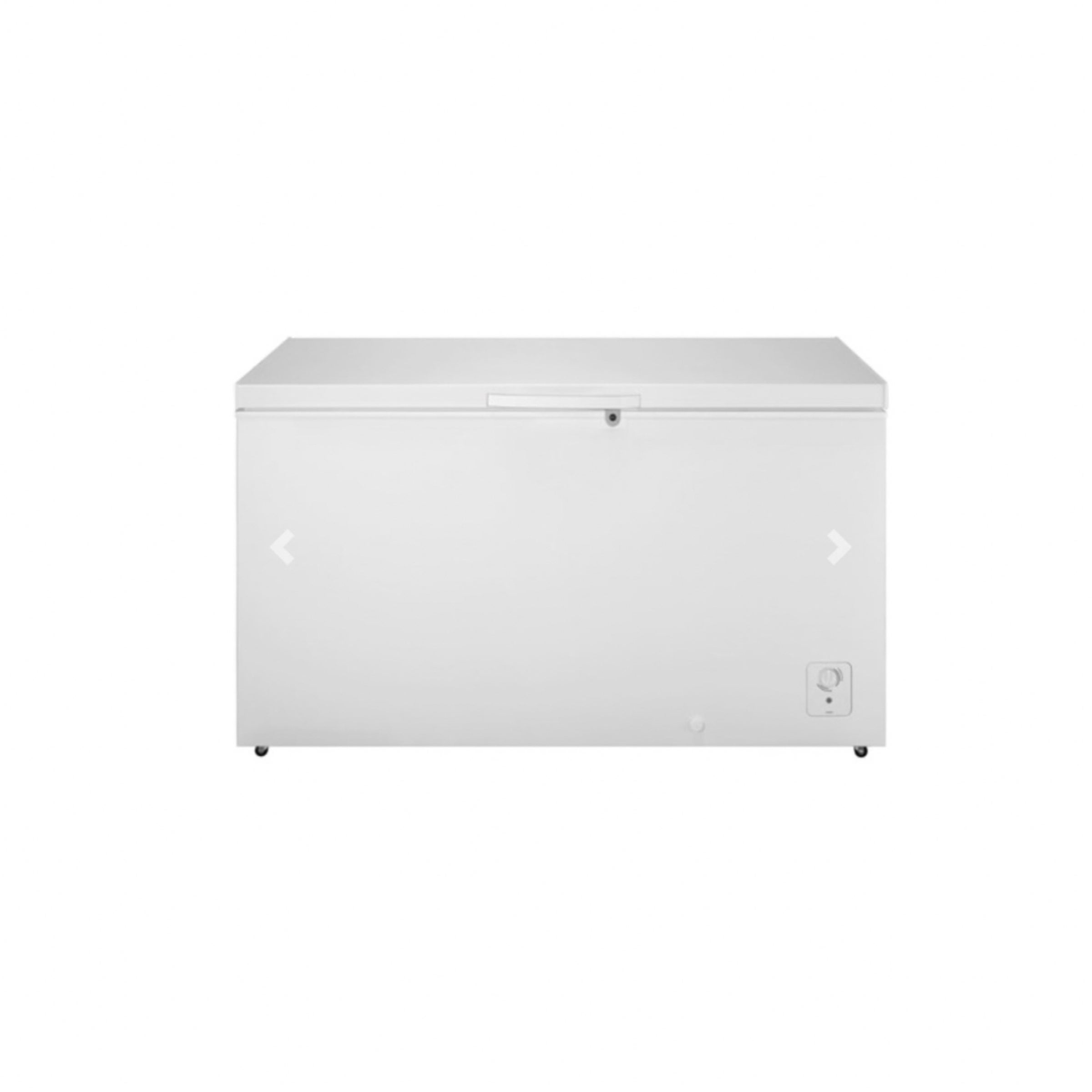 New Mora 14.7 CF Chest Freezer, Convertible, Garage Ready - White