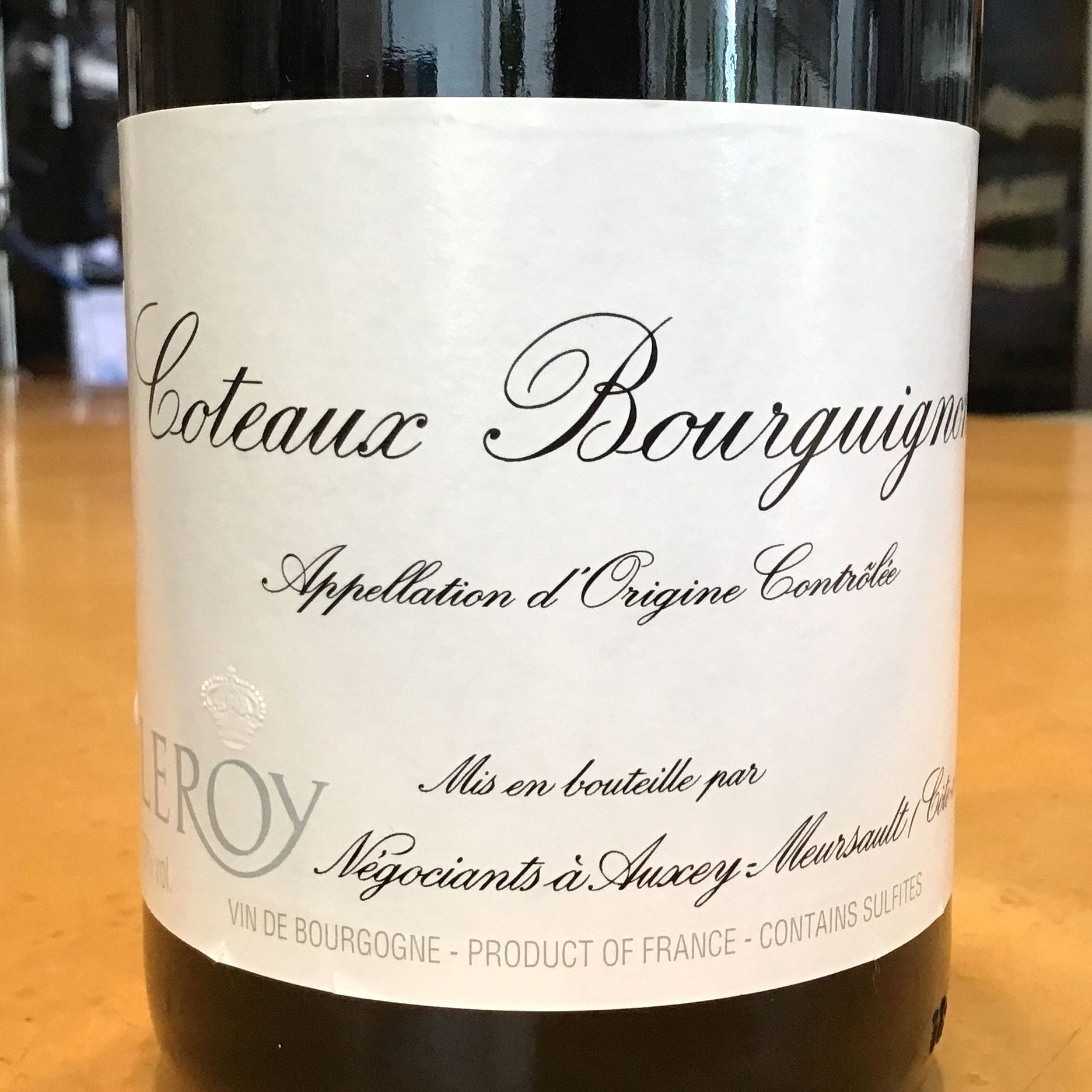 □注目! コトー・ブルギニヨン ブラン 2017 メゾン・ルロワ 750ml 12.5
