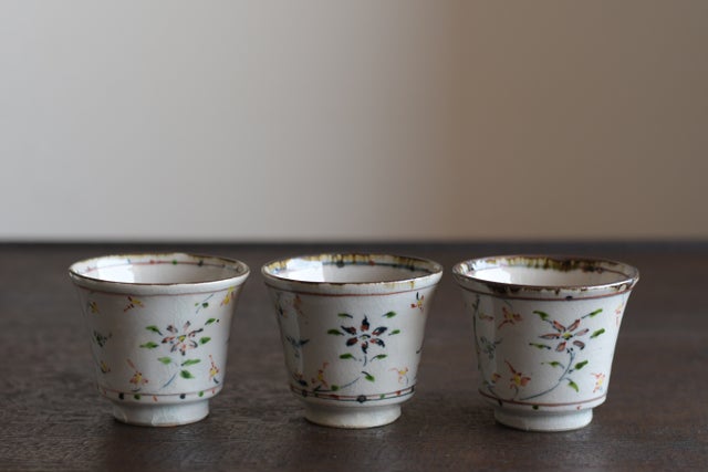 藤田佳三氏作 赤絵急須と湯呑みセット 藤田佳三 | UTSUWA-HOTARU