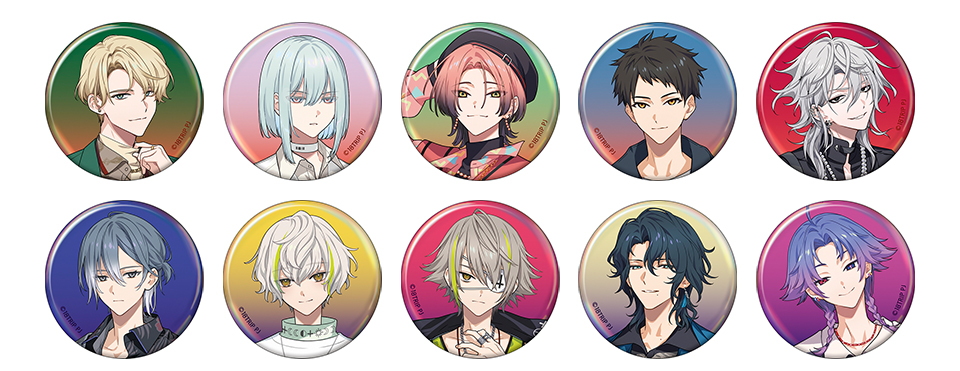 18TRIP エイトリ 久楽間潮 10個 キャラバッジコレクション vol.3