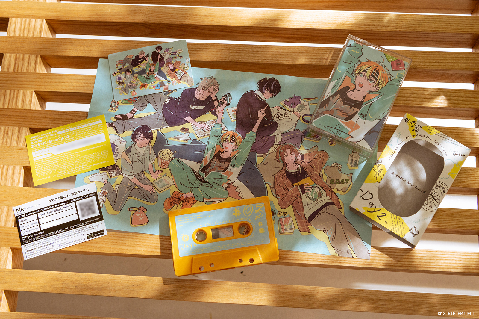 18trip カセットプレイヤー セット エイトリ カセットプレイヤー