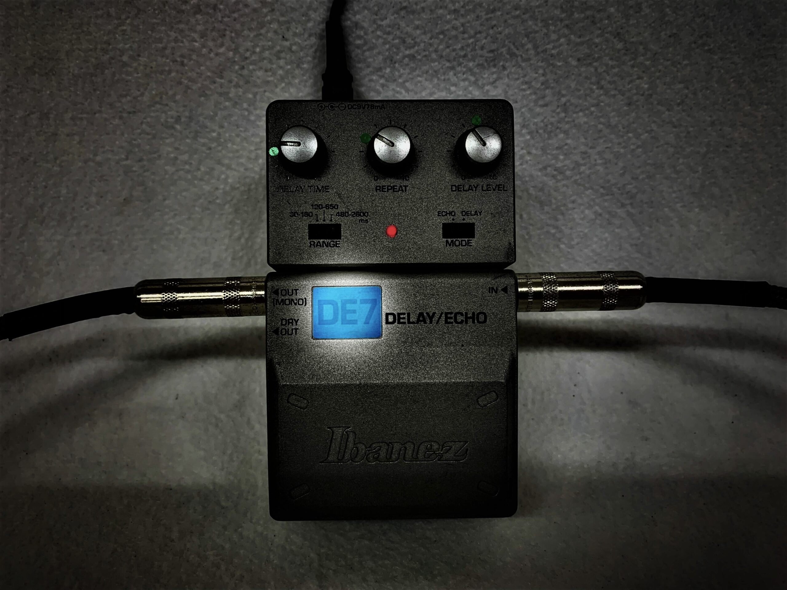 Ibanez DE7 Delay/Echo 動作品 ディレイエフェクター、Ibanez 「DE7
