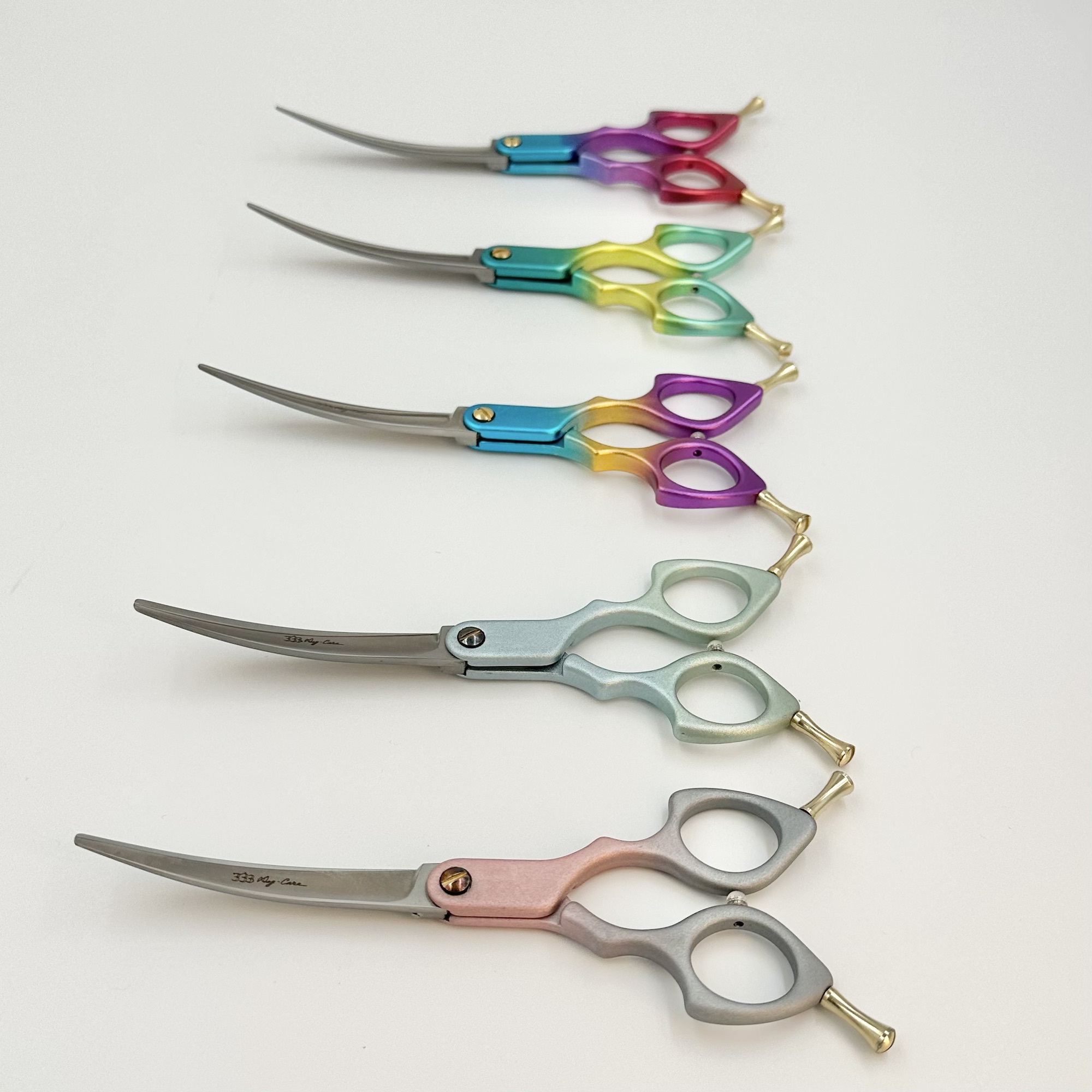 シルバーライン 7インチ セニングシザー カーブシザー 国民三銃士