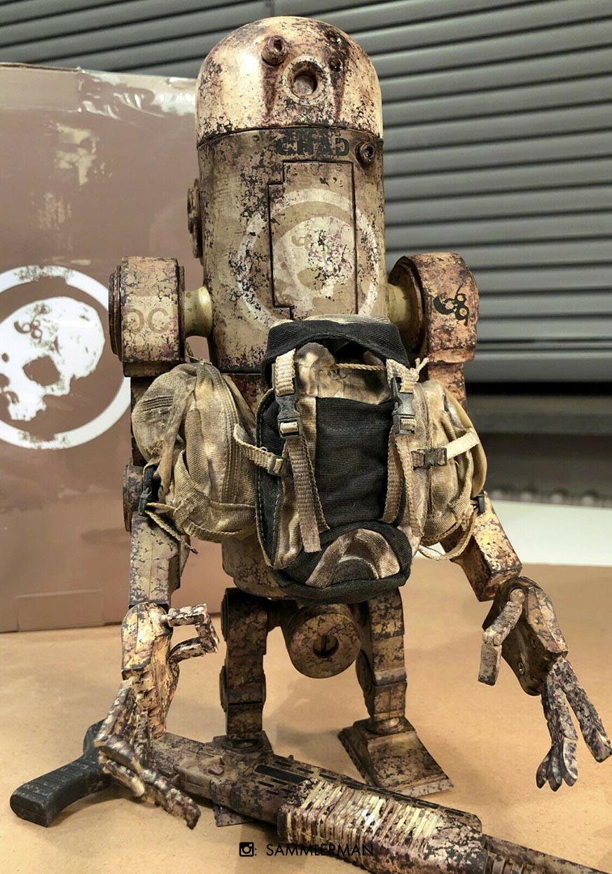 Sand Devil Bertie MK3 Mode A by Ashley Wood (one twelve) toy
