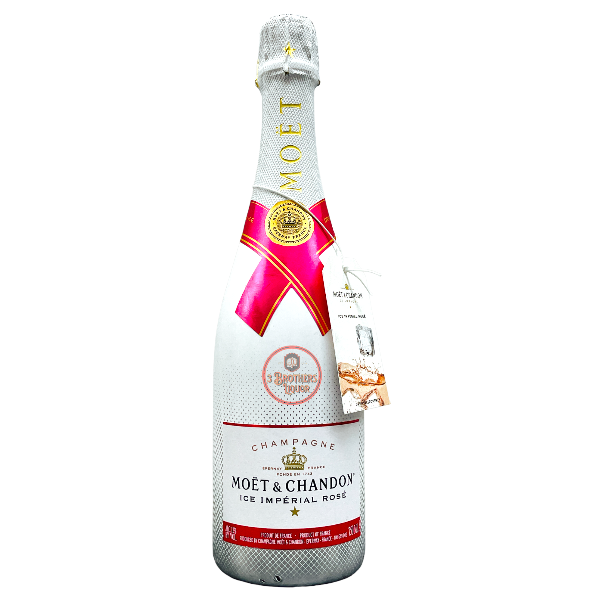 Moet & Chandon Ice Imperial Rose Sparkling Champagne – 3brothersliquor