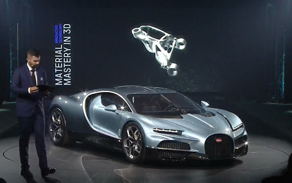 Bugatti Utilizes Divergent's AM for Tourbillon Hypercar - 3D Printing