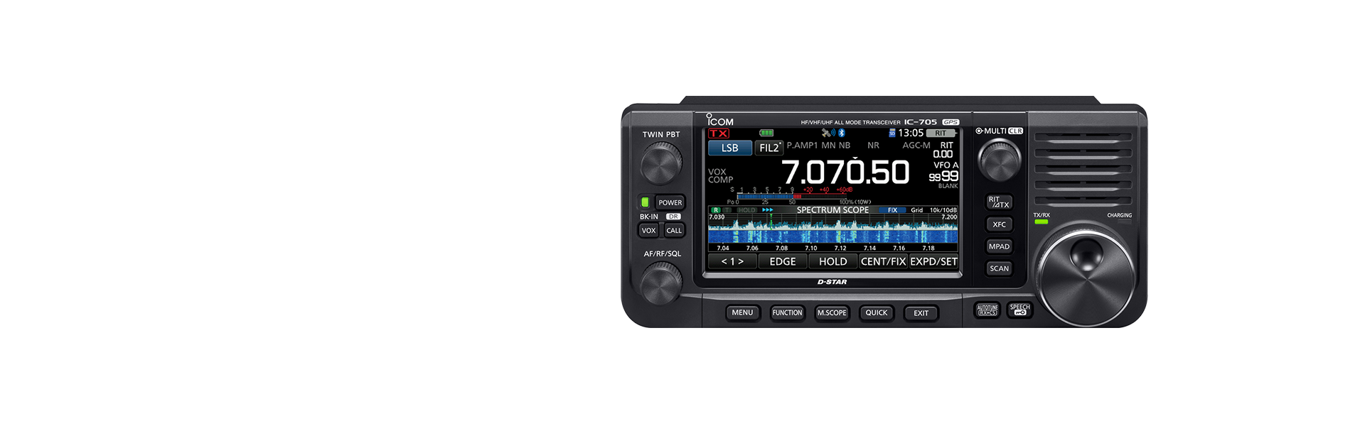 Icom IC-705 All Mode Transceiver Review