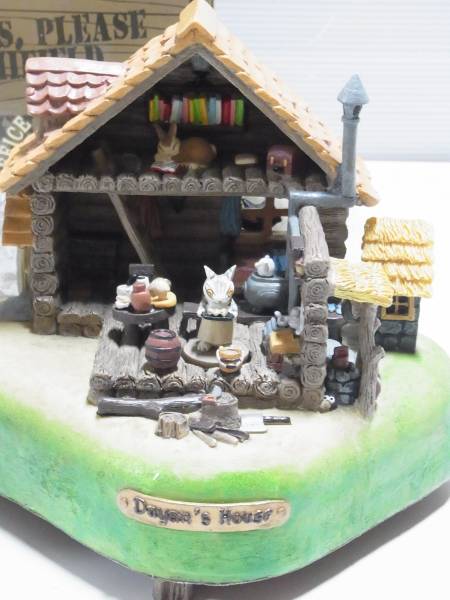 買取実績】わちふぃーるど ダヤンの家 オルゴール ｜たいむましん