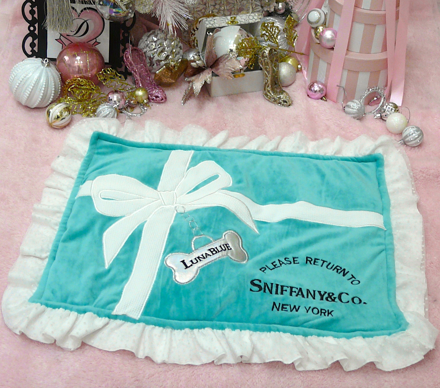 LUNA BLUE カフェマット