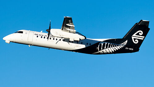 航空機・ヘリコプター BOMBARDIER DASH 8 Q300 AIR NEW ZEALAND Inside