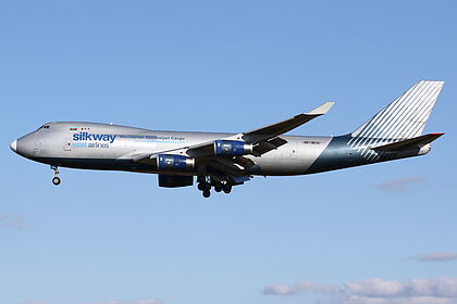 4K-BCH Silk Way West Airlines Boeing 747-400F | Planespotters.net