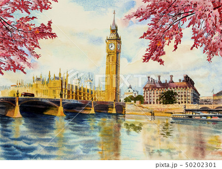 小さな水彩画ロンドン3部作