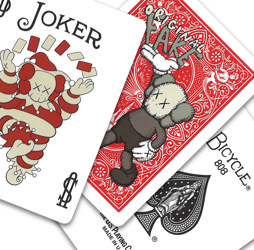 Bicycle Original Fake KAWS トランプ 2セット