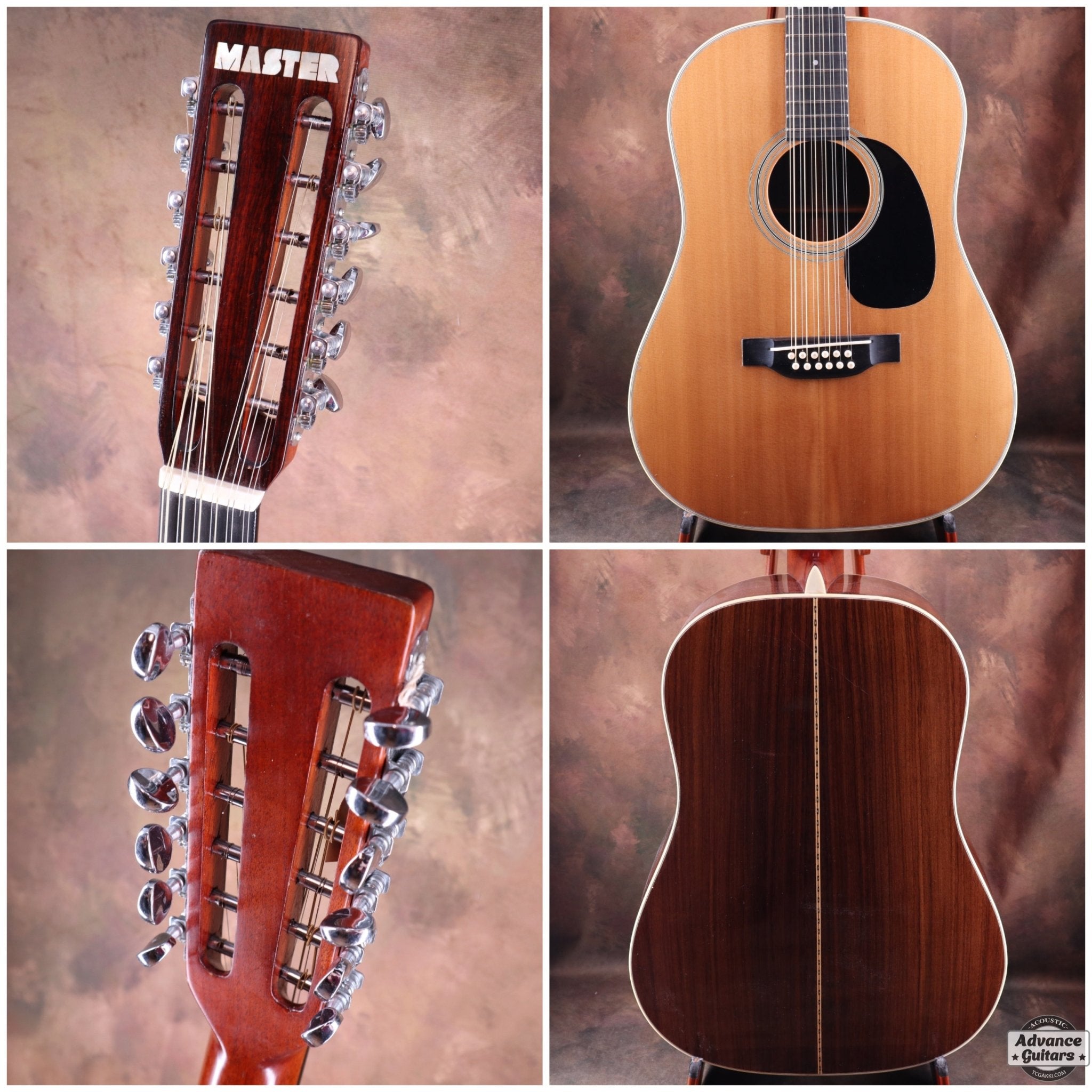 希少レアモデル Ventura ROSE 12弦 ギター ビンテージ【整備品】 希少