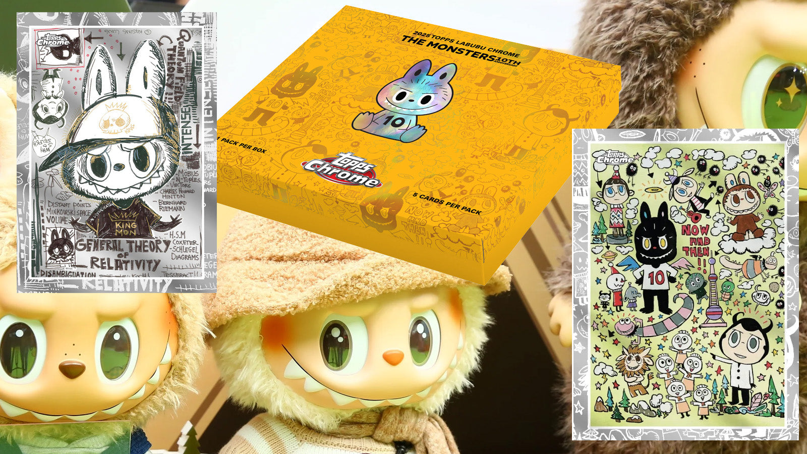 Topps x Labubu 10th Anniversary Set: The Art Toy Crossover Every