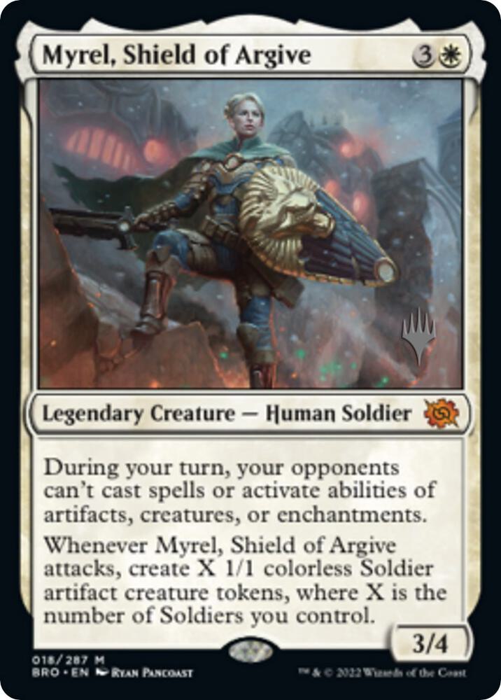 Myrel, Shield of Argive - Promo Pack: The Brothers' War - Magic