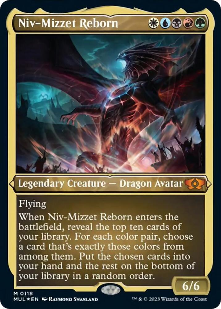 先見者、ニヴ＝ミゼット マナFoil Niv-Mizzet, Visionary Niv-Mizzet