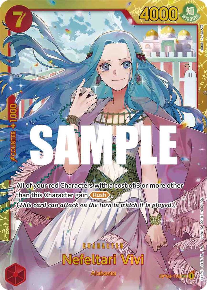 Nefeltari Vivi (118) - Kingdoms of Intrigue - One Piece Card Game