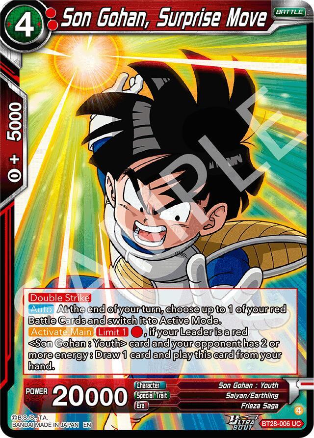 Son Gohan, Surprise Move - Prismatic Clash - Dragon Ball Super