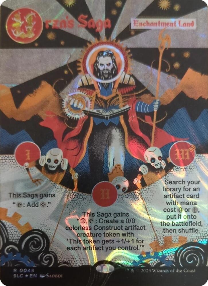 ウルザの物語/Urza's Saga foil secret lair Urza's Saga (Halo Foil