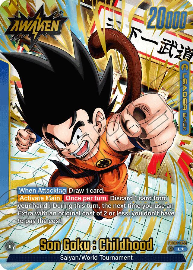 Son Goku : Childhood - FB06-025 (Alternate Art) - Rivals Clash
