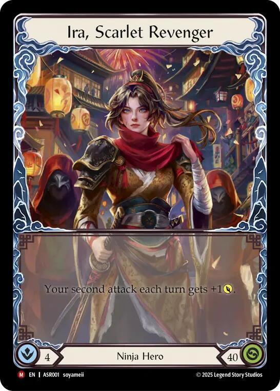 Ira, Scarlet Revenger - Armory Deck: Ira - Flesh and Blood TCG