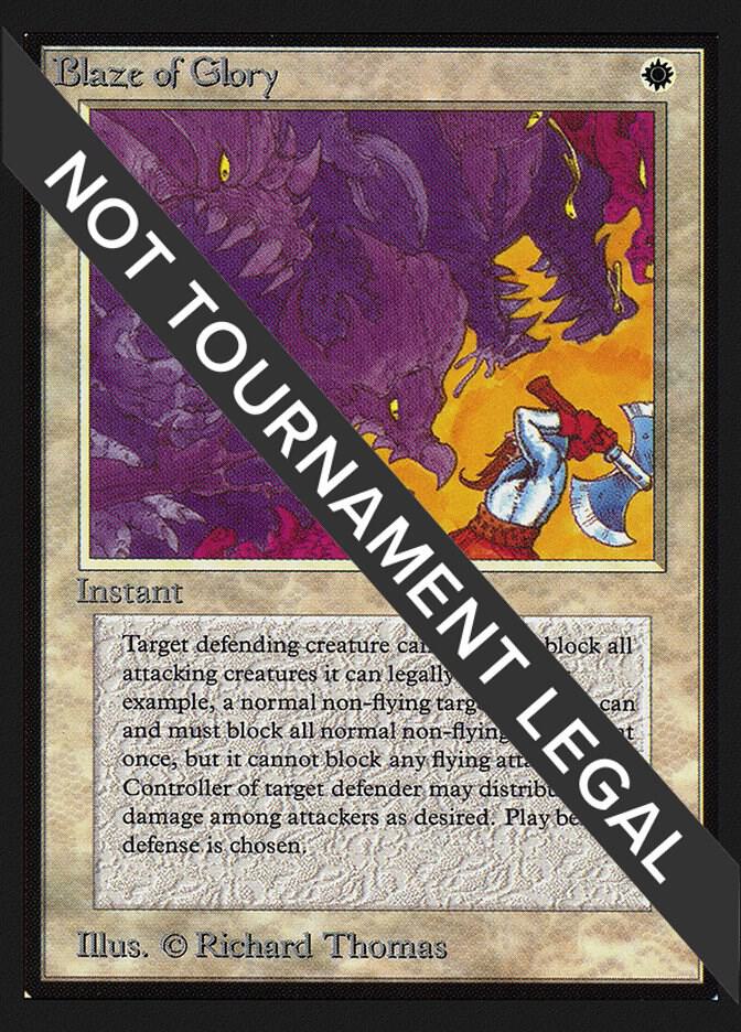 Blaze of Glory (CE) - Collector's Edition - Magic: The Gathering