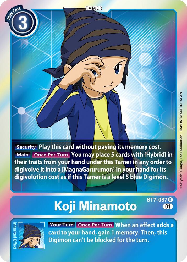 Koji Minamoto - Next Adventure - Digimon Card Game - TCGplayer.com