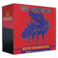 Sword & Shield Elite Trainer Box [Zacian] - SWSH01: Sword & Shield